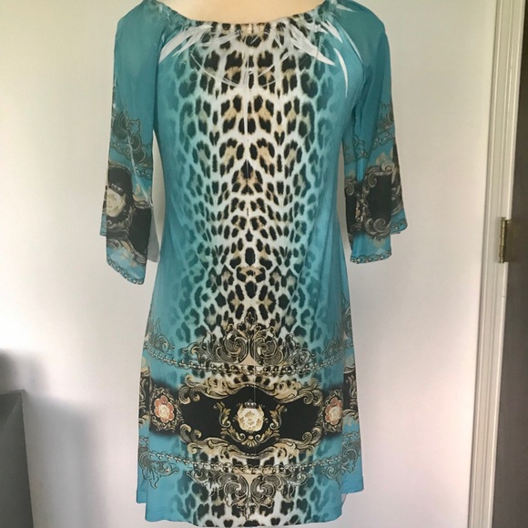 Beaded Mini Dress - Picture 2 of 6